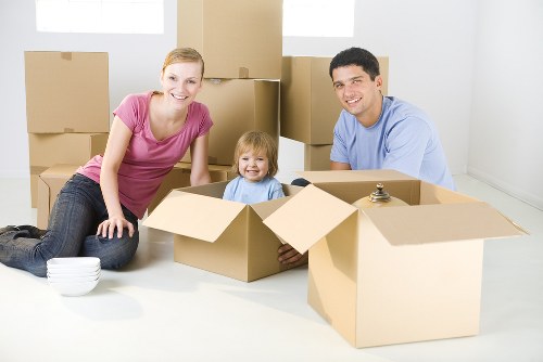 Same day removals team preparing urgent moving van in Charlton