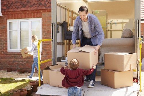 Man with a van service handling a local move in Charlton