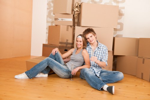 Furniture pick-up service removing bulky household items in Charlton