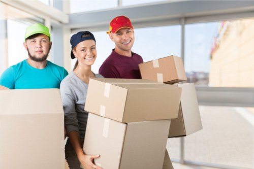 Professional house removals planning in Charlton