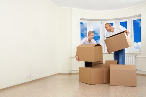 A top-floor flat move in Charlton with careful handling of bulky items