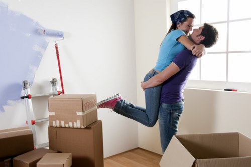 Careful furniture loading by local movers in Charlton