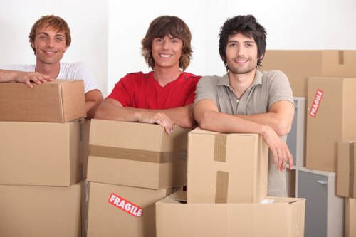 Local house removal team organizing a smooth moving day in Charlton