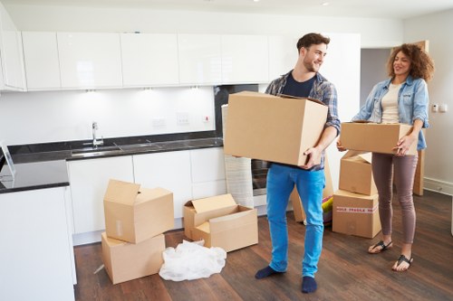 Charlton van service handling furniture collection and delivery