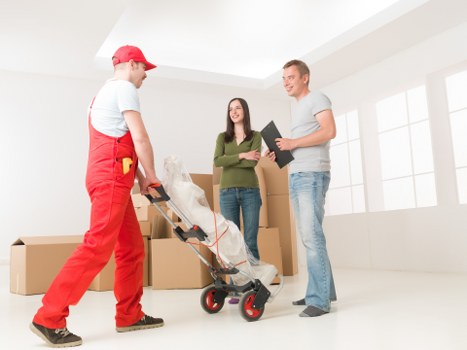 Commercial van removal support for a business move in Charlton
