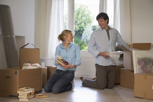 Packing and loading support for Charlton customers booking a man with van