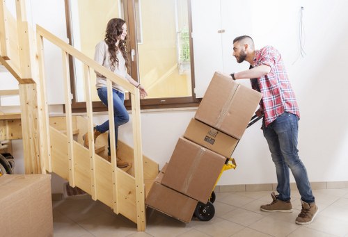 Example of a load-based move in Charlton near local flats and terraces