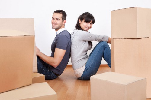 Securing furniture inside a van for safe transport