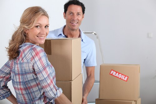 Professional moving help in Charlton for boxes and household items