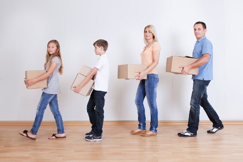Decluttering belongings before relocating to a new Charlton home