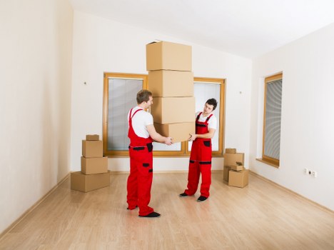 Preparing office furniture and equipment for removals in Charlton