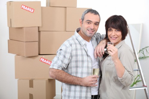 Free quote process for a Charlton man with a van service
