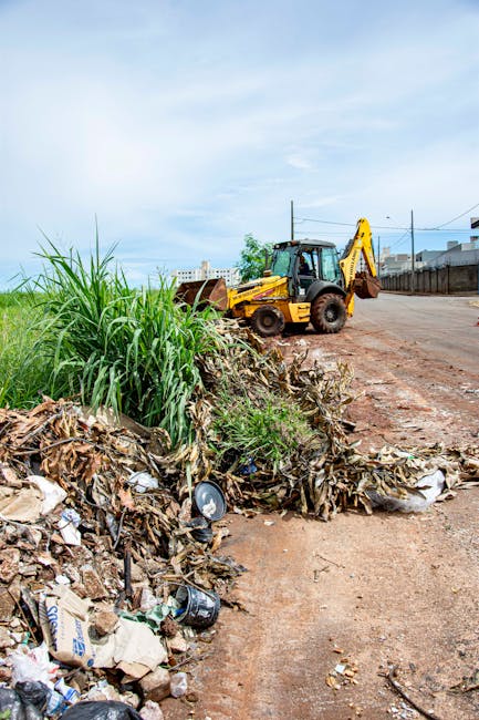 Outside a property in Charlton, a large green waste bin is filled with various packing and disposal materials including cardboard boxes, some flattened and others partially intact, small plastic bottl